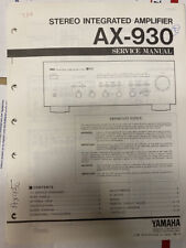 Manuale di servizio YAMAHA