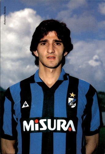 Cartolina calcio inter milano - calcio,