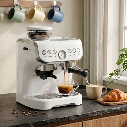 Macchina espresso con - macchina, da