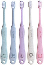 – Spazzolini Da Denti per Bambini, Confezione Da 5 Pezzi Diversi Colori Dental C