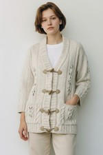 Silhouette maxi cardigan donna - maxi,