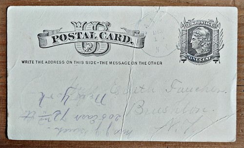 Cartolina intero postale - , usa