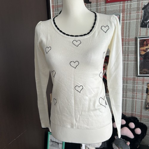 Y2k heart print top - heart, coquette