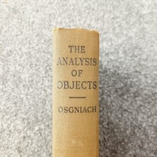 The Analysis of Objects by