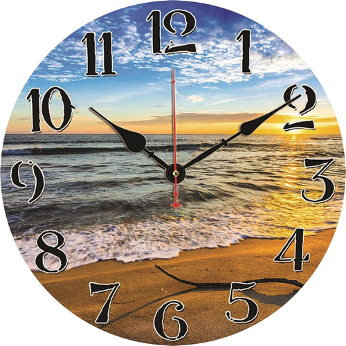 Spiaggia onde orologio - spiaggia,