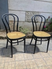 Coppia sedie ZMG Radomsko x Thonet, origin. anni '70 in legno curvato di faggio 