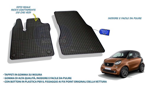 Tappetini auto gomma - tappetini,