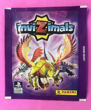 PANINI BUSTINA DI FIGURINE SIGILLATA SEALED VIOLA INVIZIMALS CODICE DAVANTI (D1)