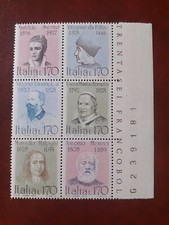 ITALIA 1978 UOMINI ILLUSTRI