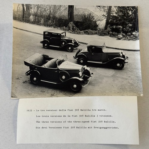 Vintage fiat 508 balilla - vintage,