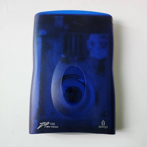 Vintage iomega zip - 100, usb
