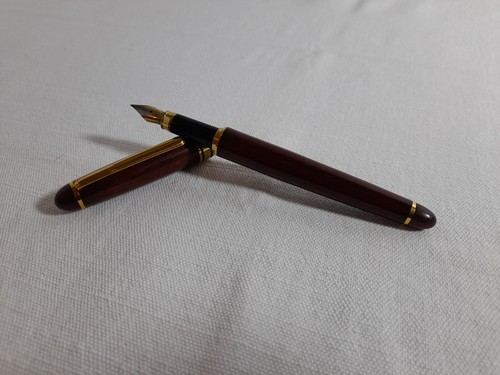 Penna stilografica legno di - in,