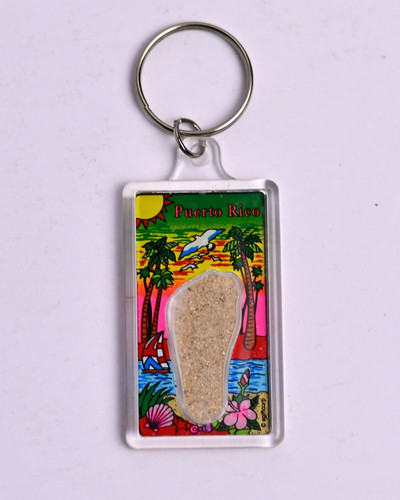 Portachiavi sabbia souvenir