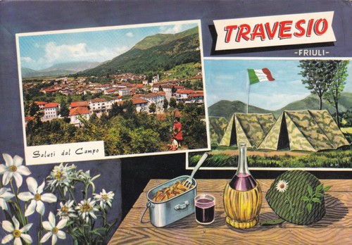 Cartolina pordenone - cartolina, di