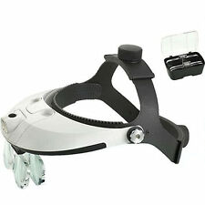 Lente d'ingrandimento con archetto LED multi potenza casco visiera dentale lente d'ingrandimento