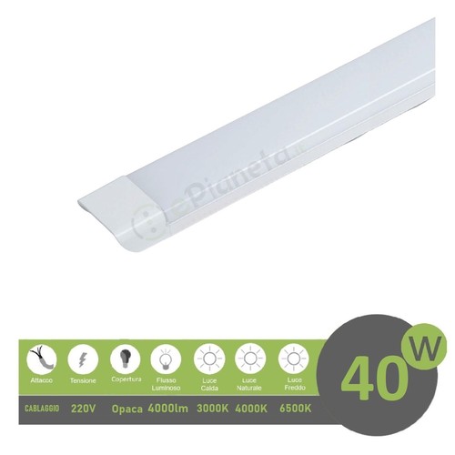 Plafoniera led 40w 90cm - , da