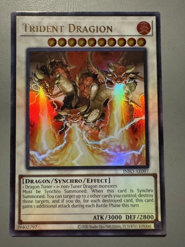 Yugioh drago tridente - drago,