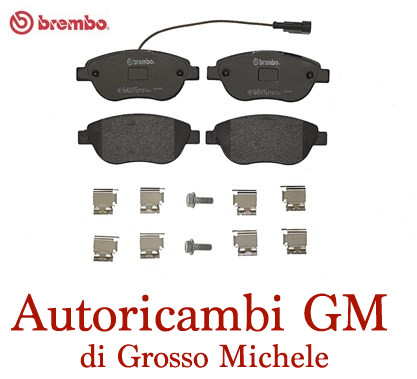 Pastiglie freno anteriori - pastiglie,