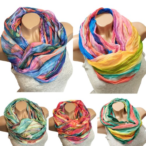 Silk verlauf foulard tubolare - foulard,
