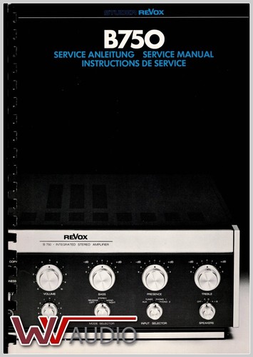 Studer revox b750 - studer,