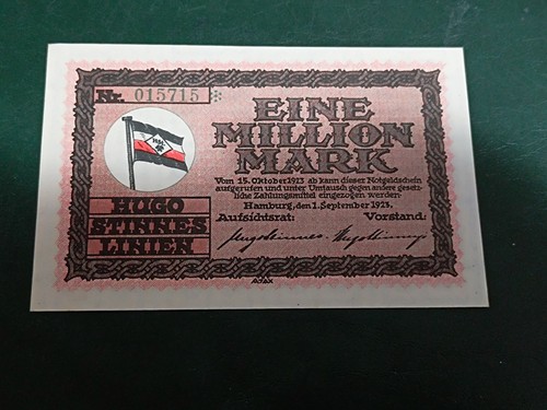 Banconota germania 1 milione - banconota,