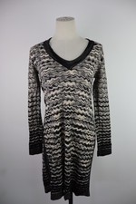 MISSONI ABITO VESTITO DONNA TG 44 DRESS WOMAN ITALY COTONE IN MAGLIA LANA MERINO