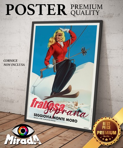 Poster vintage frabosa soprana - vintage,