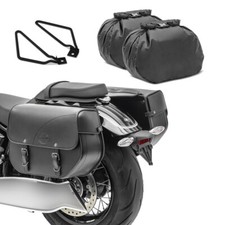 Borse bisacce KT + Supporti per Kawasaki VN 800/ Classic