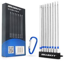 Set punte Torx 1/4" 150 mm T8