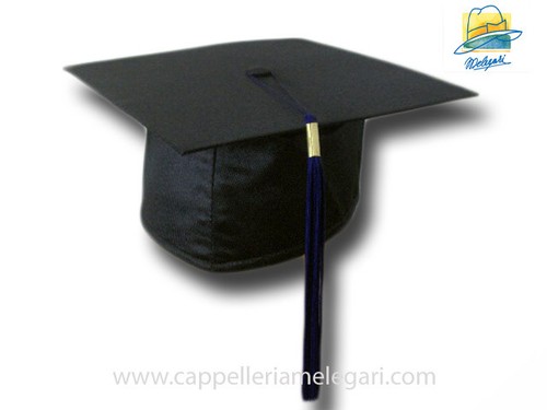 Cappello laurea tocco - cappello,