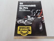 BROCHURE ORIGINALE GO PRO KART BUGGY GO-PRO GOPRO DEPLIANT PROSPEKT
