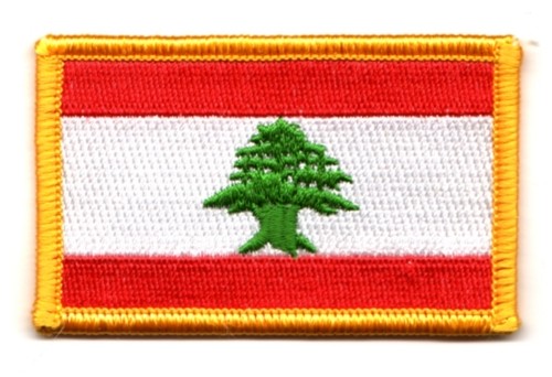 Toppe toppa patch libano - toppe,