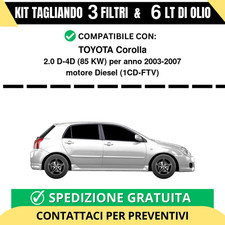 Tagliando per TOYOTA Corolla
