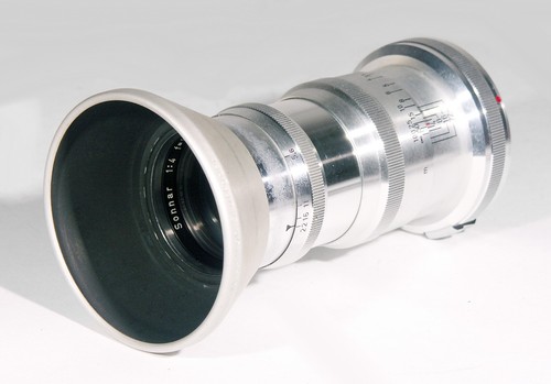 Teleobiettivo zeiss sonnar - teleobiettivo, 4