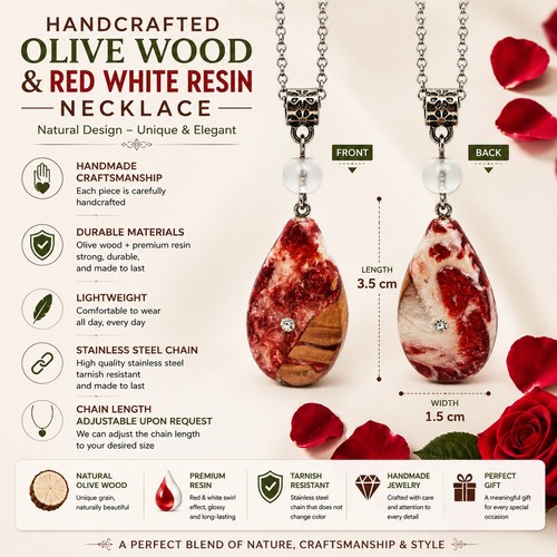 Collana goccia artigianale - goccia,