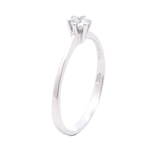 Anello donna solitario zircone - donna,