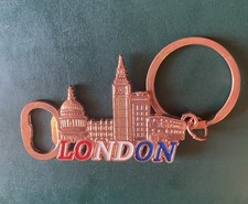 Portachiavi Apribottiglie Tema Londra - Idea Regalo - Souvenir 100% Inglese