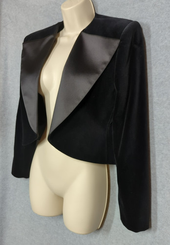 Giacca smoking zara cropped - giacca,