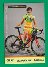 CYCLISME carte cycliste MARIA GIUIA CONFALONIERI équipe ALE CIPOLLINI
