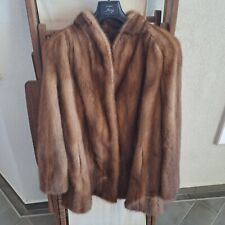 Pelliccia in visone - Taglia L - Made in Italy - Vintage '80