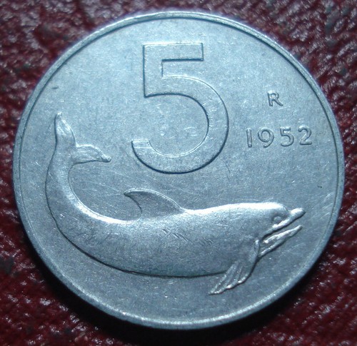 1952 italy lire in - in, ef