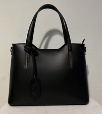 Women Black Genuine Leather