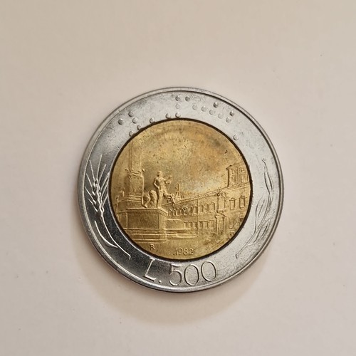 Moneta 500 lire - lire, 1982