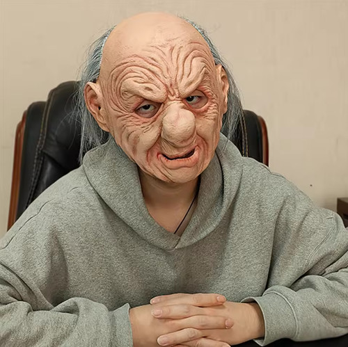 Maschera realistica malvagia
