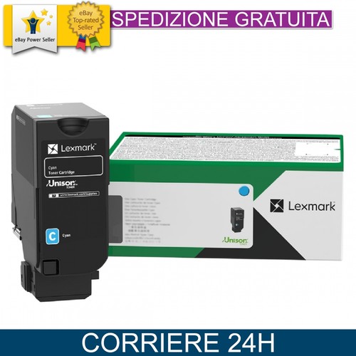 Lexmark toner 71c2hc0 ciano - toner,