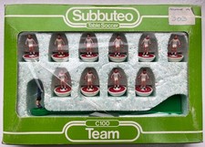 Subbuteo LW Team Exeter City, Abbeville, Limoges, KSV Hessen-Kassel ref 303