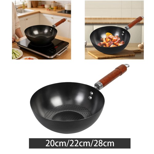 Wok per piani cottura gas - wok,