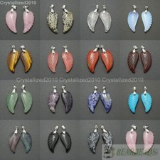 Perline di collane con ciondolo curativo Reiki Chakra intagliate in pietre...