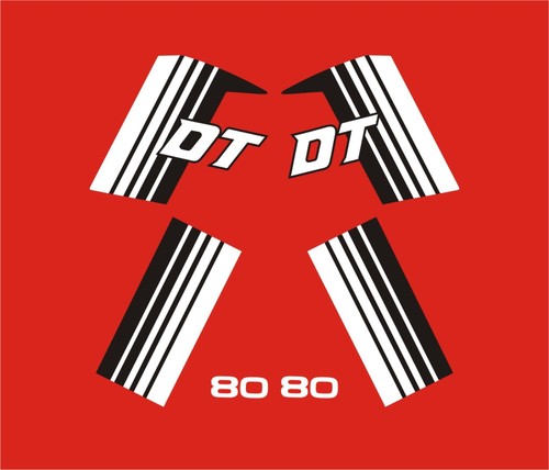 Kit decalcomanie yamaha dt80mx - yamaha,