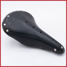 BROOKS B17 CHAMPION STANDARD SELLA VINTAGE BICI DA CORSA NERO VECCHIO